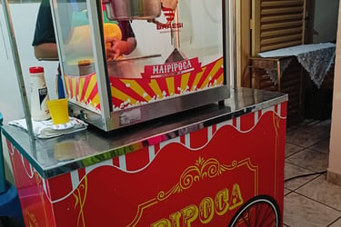 Máquina de Algodão Doce