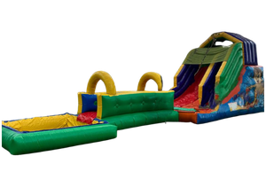 Tobogã Splash com Pista